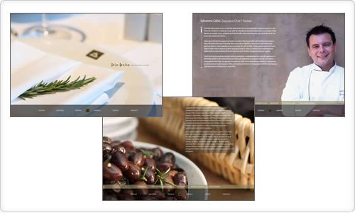 Dio Deka web site screenshots