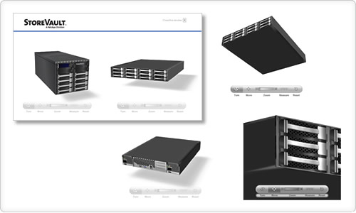 NetApp Product Rendering screen shots