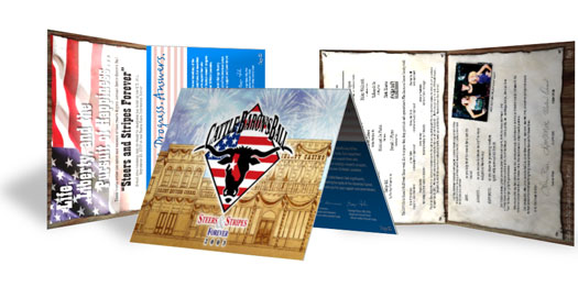 Cattle Baron's Ball print materials